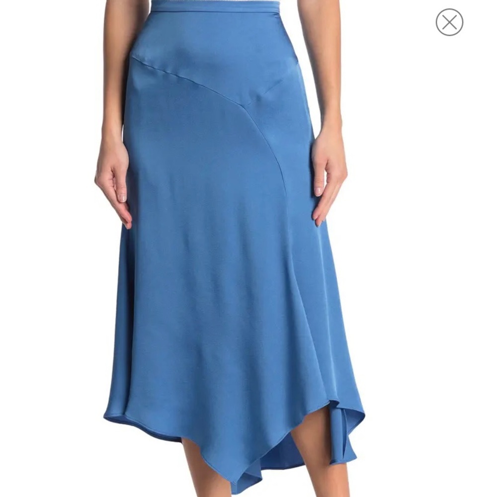 NWT Veronica Beard Handkerchief Asymmetrical Hem Skirt